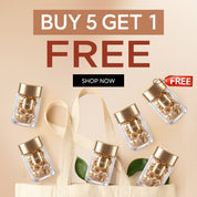 BUY 5 GET 1 FREE/HKH Plant Retinol (Low-Irritation)+ Vitamin C TIME CAPSULE Rapid Skin Renewing Anti-Aging Face Serum Capsules, Improve Appearance of Dark Spots, Tone, Fine Lines, Travel Friendly (30 Capsules)